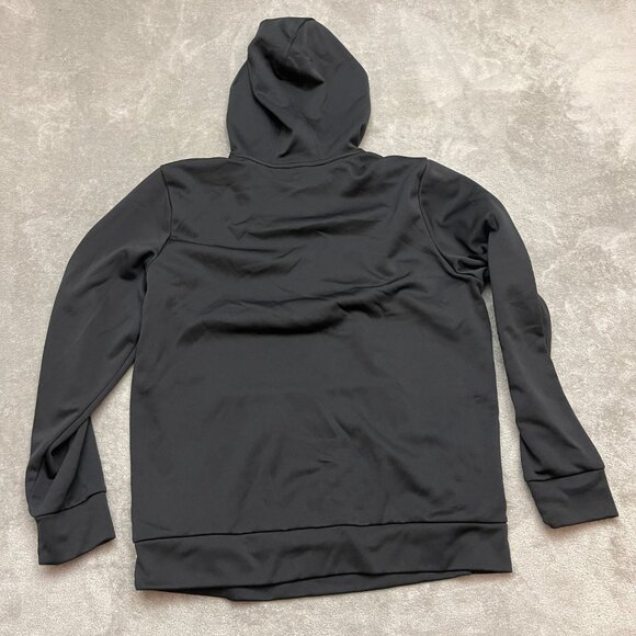 UNDER ARMOUR OVERSIZED HOODIE MENS SIZE LARGE BLACK - Picture 7 of 8